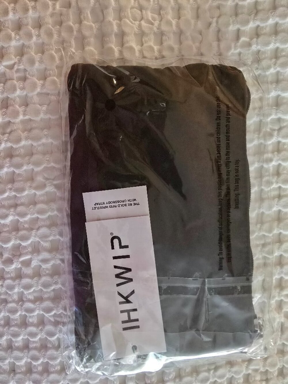 IHKWIP Be Bold RFID Wristlet with Crossbody Strap